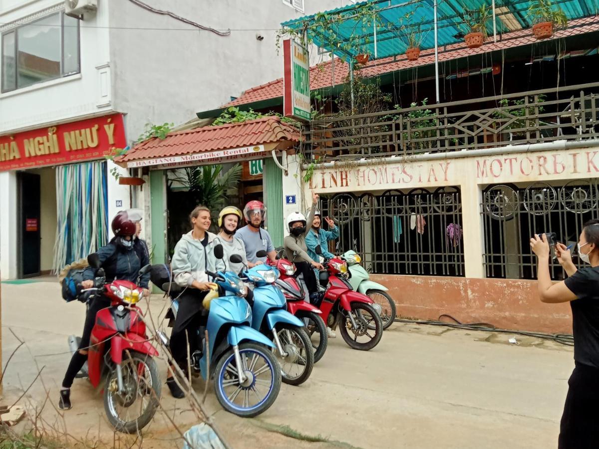 הא גיאנג Linh Homestay And Motorbikes Rent מראה חיצוני תמונה